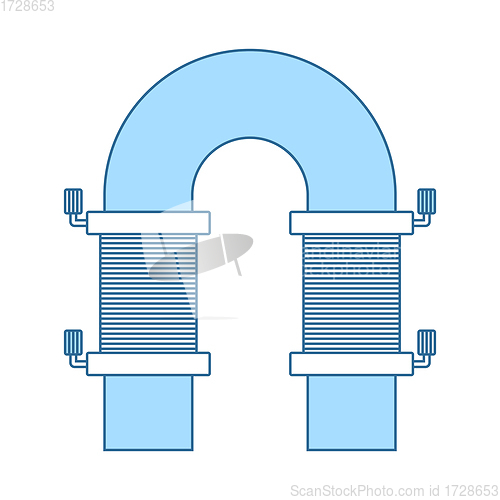 Image of Electric Magnet Icon