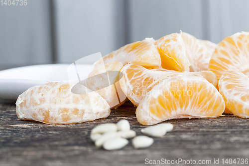 Image of slices of tangerine