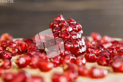 Image of ripe pomegranate