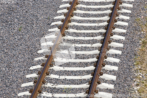 Image of metal rails