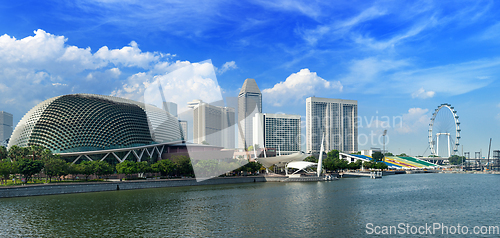 Image of Singapore skyline