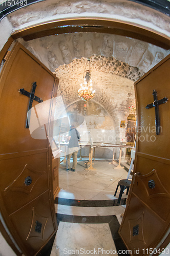 Image of Jerusalem church in old city - christianity and pray