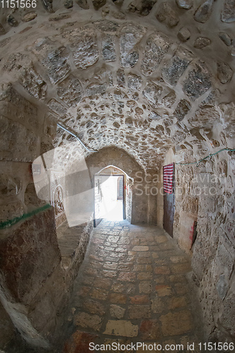 Image of Jerusalem church in old city - christianity and pray