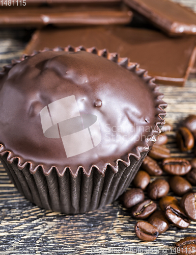 Image of coffee beans and cake