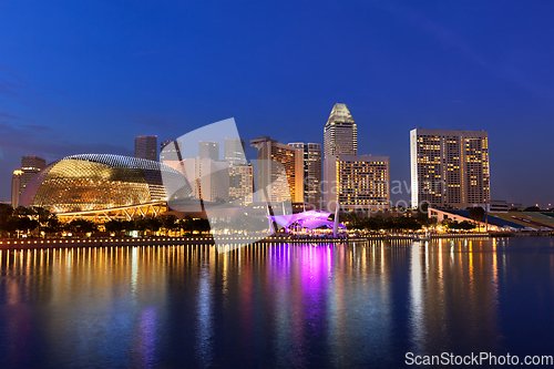 Image of Singapore skyline