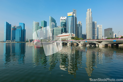 Image of Singapore skyscrapers