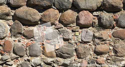 Image of part of the ancient stone wall