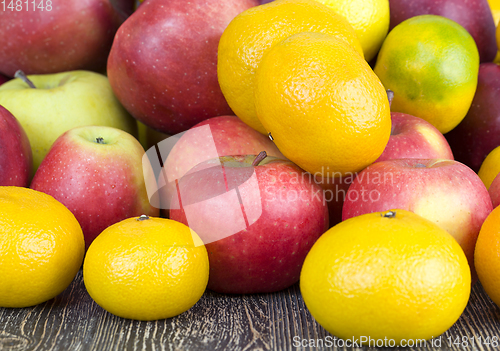 Image of different citrus fruits