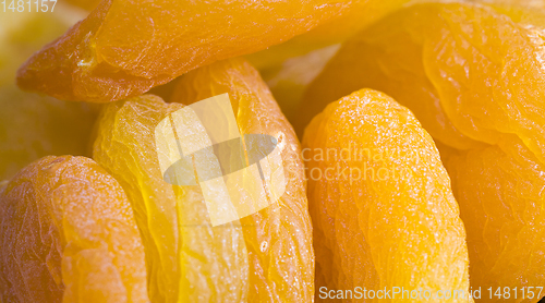 Image of beautiful dried apricots