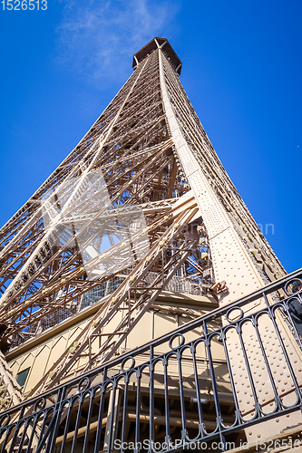 Image of Eiffel Tower detail, Paris, France