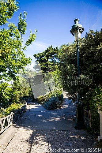 Image of Buttes-Chaumont Park, Paris