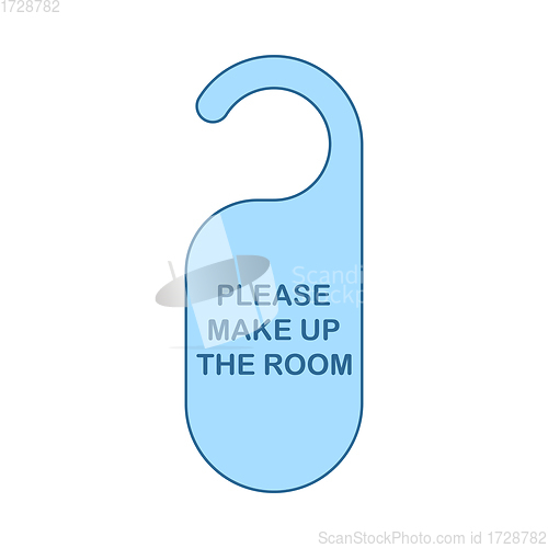 Image of Mke Up Room Tag Icon