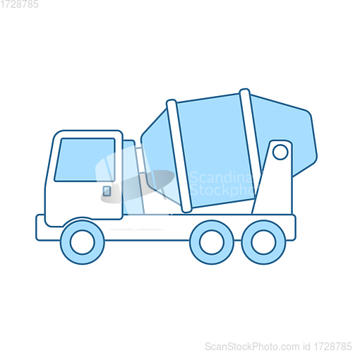 Image of Icon Of Concrete Mixer Truck