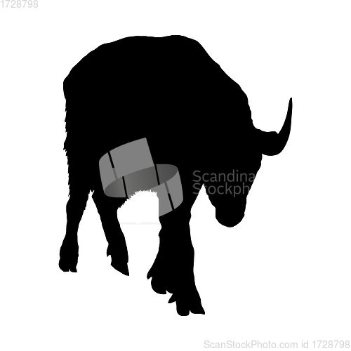 Image of Bison Silhouette