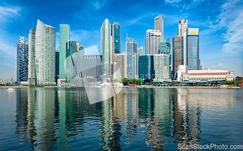 Image of Modern city skyline