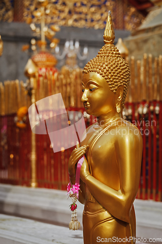 Image of Standing Buddha statue