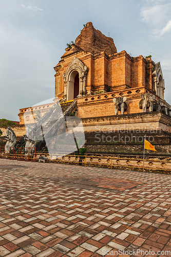 Image of Wat Chedi Luang. Chiang Mai, Thailand