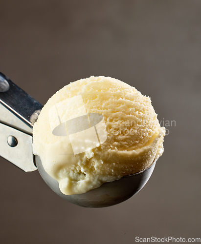 Image of vanilla ice cream