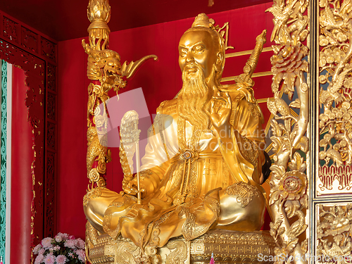 Image of Lu Dongbin image at Viharn Sien, Pattaya, Thailand