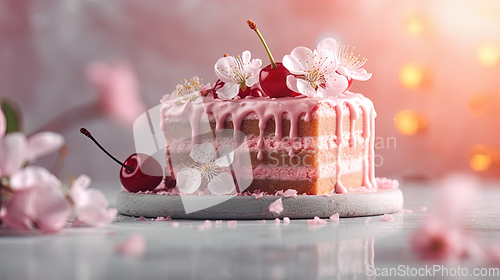 Image of A Sweet Birthday Cake Celebration