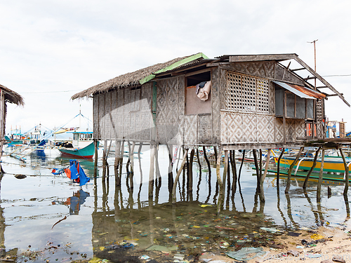 Image of Traditional fisherman's home in Sarangani, Philippines