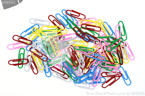 Image of Colored Paperclips