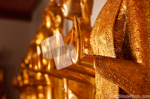 Image of Buddha statue hand, Thailand