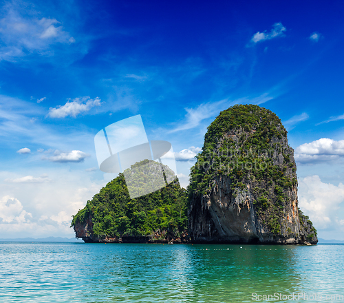 Image of Limestone rock, Thailand