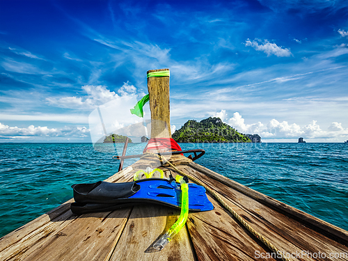 Image of Snorkeling set on boat