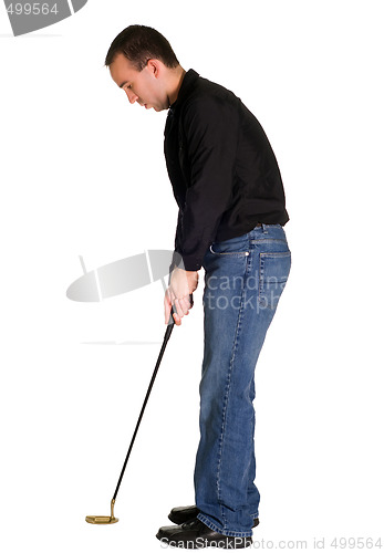 Image of Male Golfer