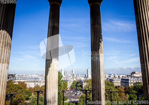 Image of Sibyl temple in Buttes-Chaumont Park, Paris