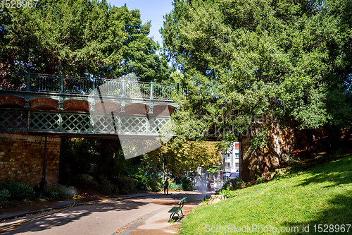 Image of Buttes-Chaumont Park, Paris