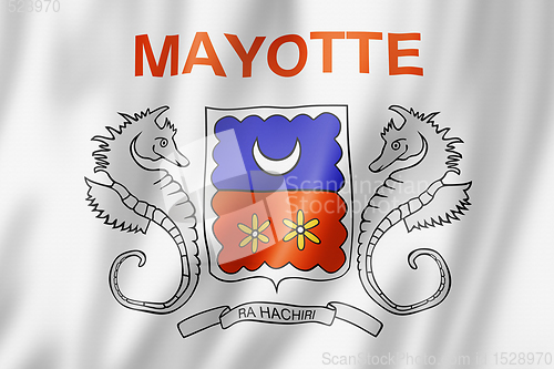 Image of Mayotte flag, Overseas Territories of France