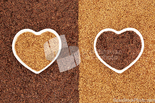 Image of Flax Seed Healthy Heart Food