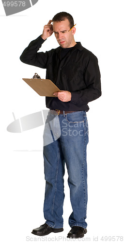 Image of Confused Worker