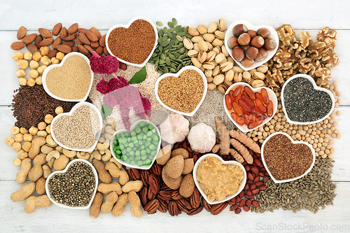 Image of Vegan Healthy Heart Food High in Essential Fatty Acids 