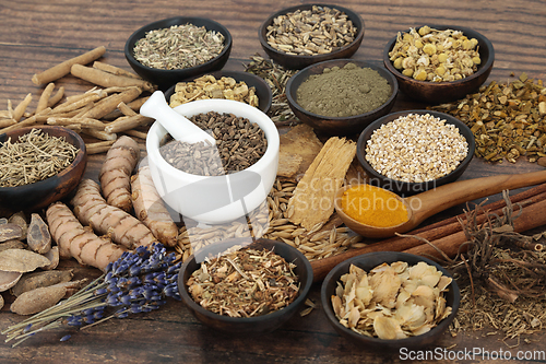 Image of Nervine Herbs Natural Food for Relaxing the Nervous System  