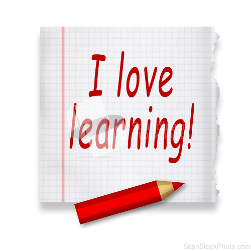 Image of I love learning