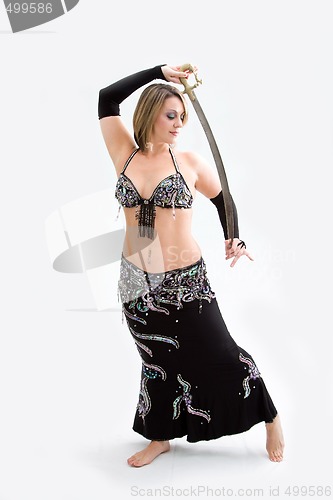 Image of Belly dancer in black