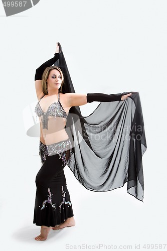 Image of Belly dancer in black