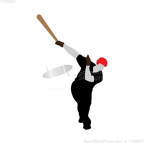 Image of baseball silhouette