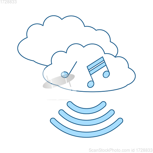 Image of Music Cloud Icon