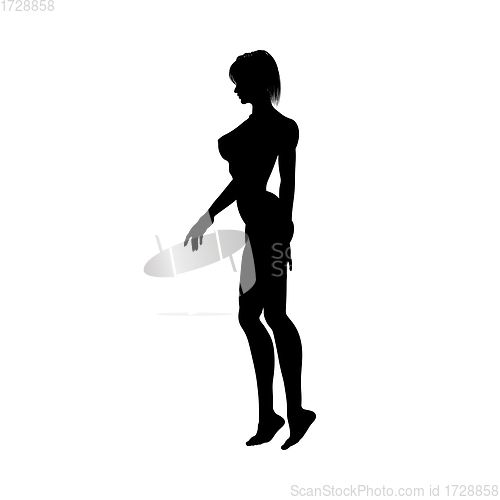 Image of Naked sexy girls silhouette