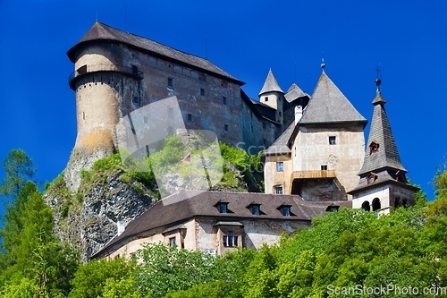 Image of Famous Orava Castle, Slovakia