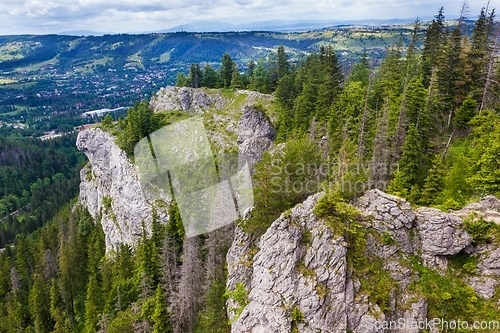 Image of Nosal peak in Tatra mountains Poland