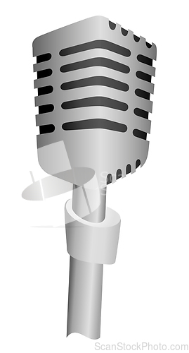 Image of Classic retro microphone