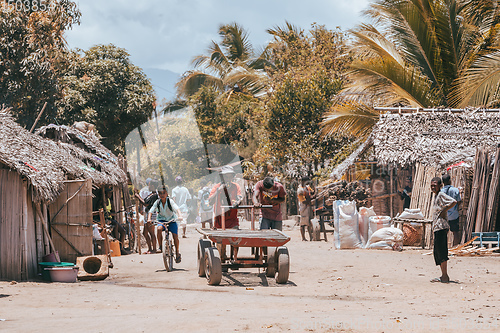 Image of Malagasy peoples everyday life in Madagascar