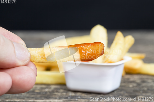 Image of fresh yellow fries