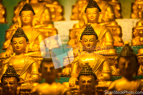 Image of Buddha Sakyamuni statues