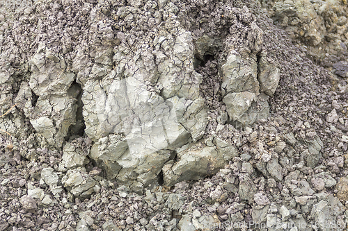 Image of heap of earth detail